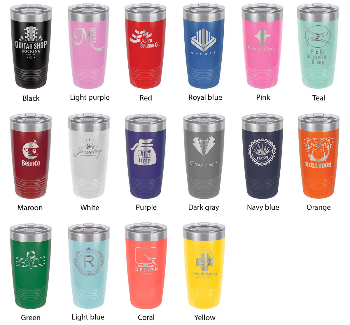 Ute Reservoir Tumbler Lake Map Travel Mug Insulated Laser Engraved Coffee Cup New Mexico 20 oz